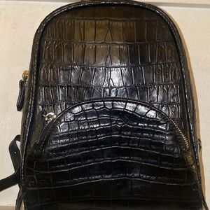 Genuine Crocodile Alligator Bag Backpack